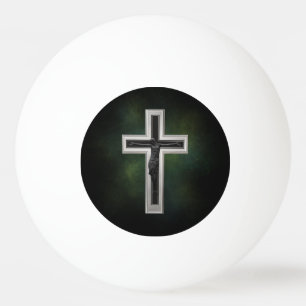 Bolinha De Ping Pong Crucifixo