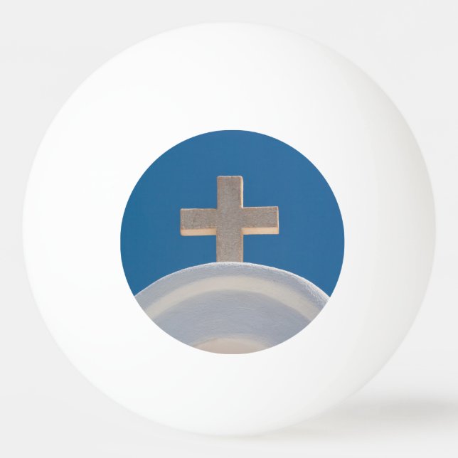 Bolinha De Ping Pong Cruz grega (Verso)