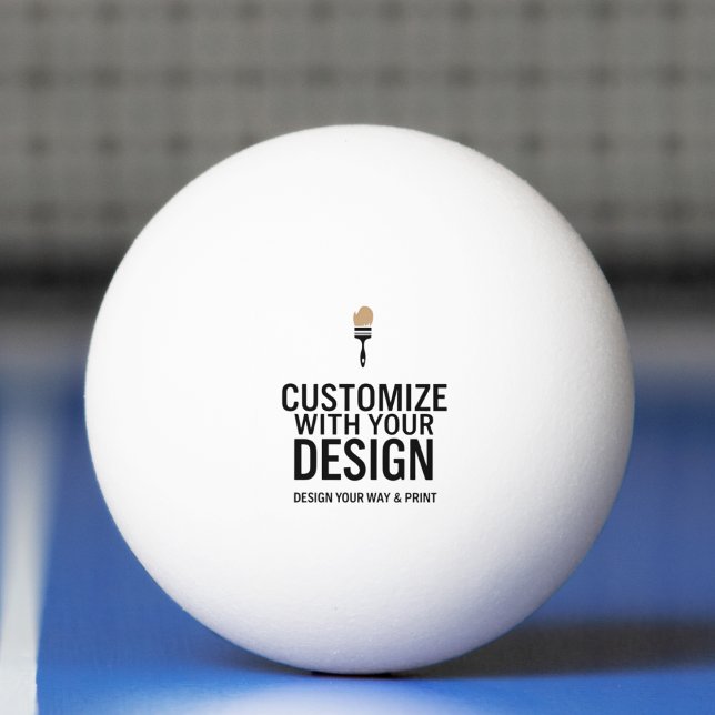 Bolinha De Ping Pong Customized Company Branded Custom Personalized  (Criador carregado)