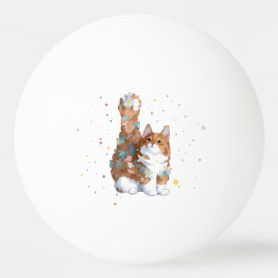 Bolinha De Ping Pong Cute Kitty Cat Pet Animal