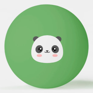 Bolinha De Ping Pong Cute Panda