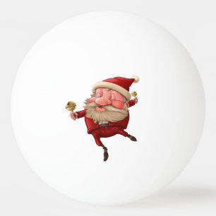 Bolinha De Ping Pong Dança dos sinos de Natal de Papai Noel