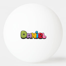 Bolinha De Ping Pong Daniel
