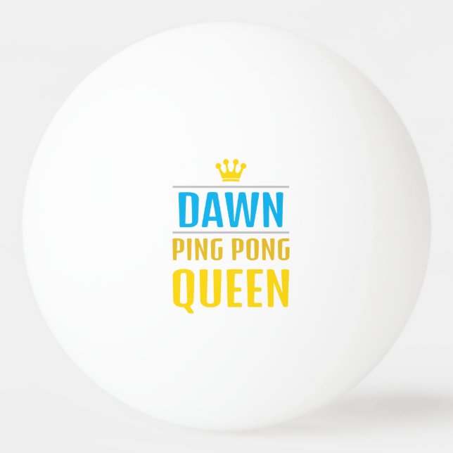 Bolinha De Ping Pong Dawn (Frente)