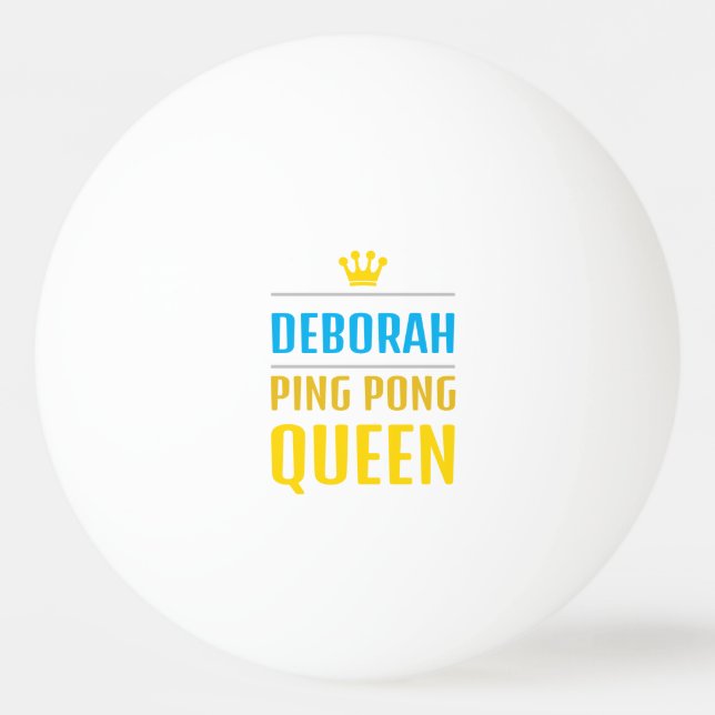 Bolinha De Ping Pong Deborah (Frente)
