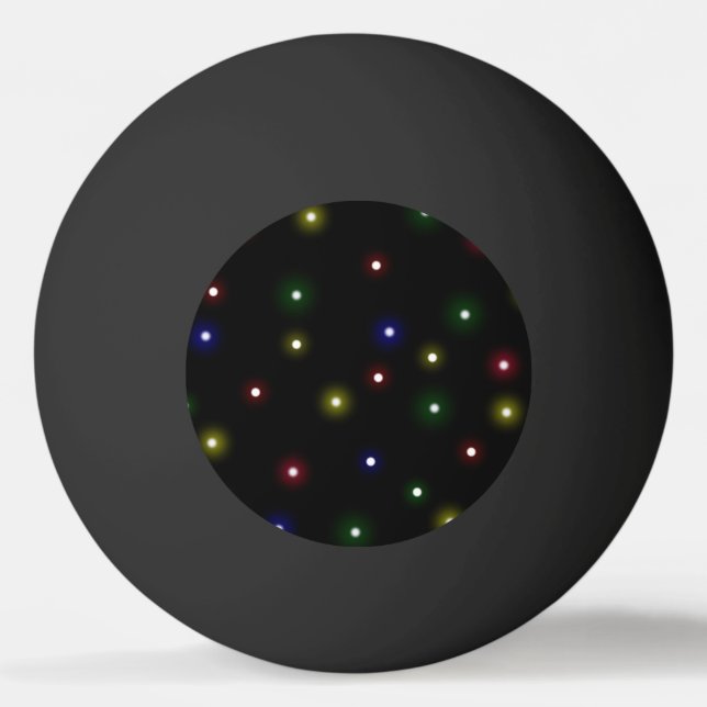 Bolinha De Ping Pong Design de luz noturna (Frente)