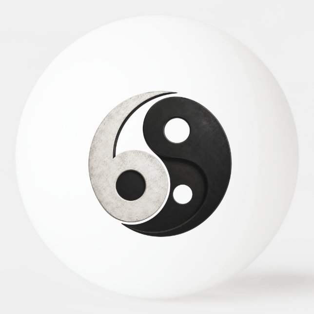 Bolinha De Ping Pong Design do Símbolo Yin Yang 69 (Frente)
