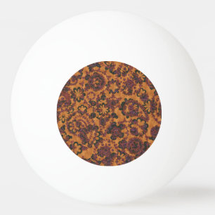 Bolinha De Ping Pong Design sem emenda dos padrões de paisley do