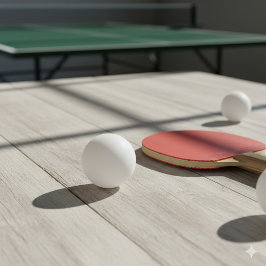 Bolinha De Ping Pong Design Seu Sonho - Expressão Criativa Uma Estrela