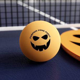 Bolinha De Ping Pong Dia de as Bruxas engraçado Pumpkin Party Personali