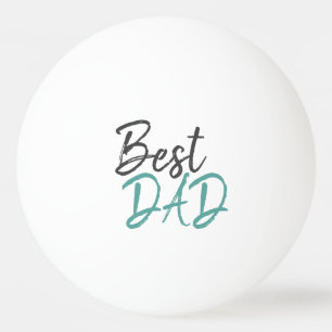 Bolinha De Ping Pong Dia dos Pais do Roteiro Turquesa do Melhor Pai