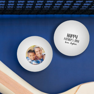 Bolinha De Ping Pong Dia dos pais feliz foto personalizada