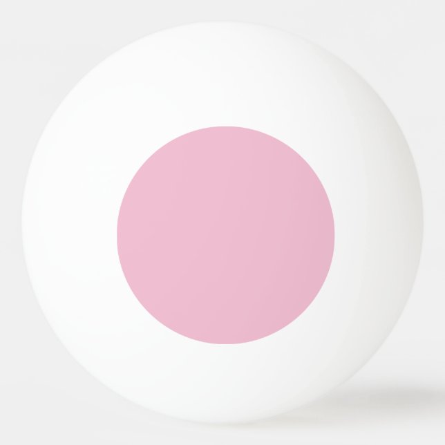 Bolinha De Ping Pong Dica de Rosa Cereja Sólido Tom Pastel (Frente)
