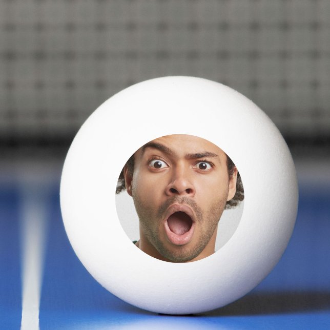 Bolinha De Ping Pong Diversão com Foto Personalizada (Personalized Photo Fun Ping Pong Ball)