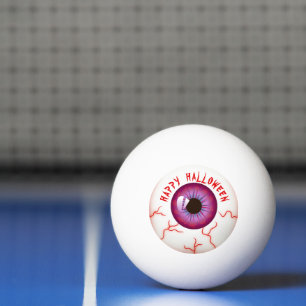 Bolinha De Ping Pong Diversão Sanguínea Feliz Halloween