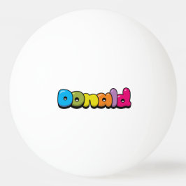 Bolinha De Ping Pong Donald