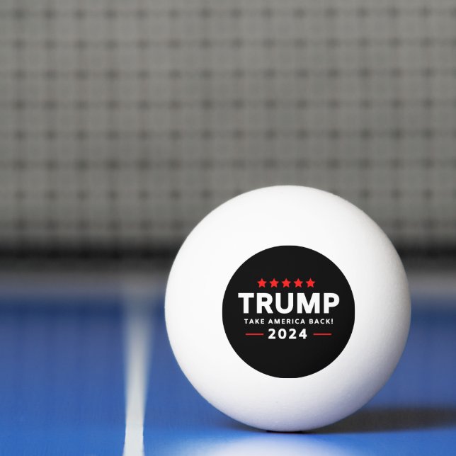 Bolinha De Ping Pong Donald Trump 2024 Retire a América (Líquido)