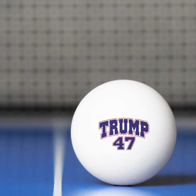 Bolinha De Ping Pong Donald Trump 47 (Líquido)