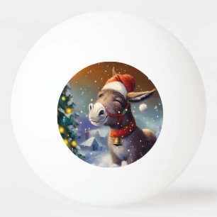 Bolinha De Ping Pong Donkey Natal (1)
