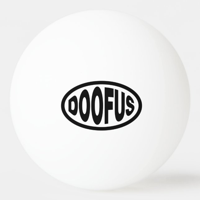 BOLINHA DE PING PONG DOOFUS (Frente)