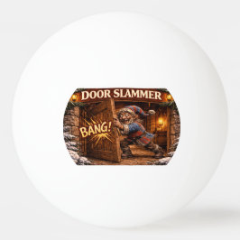 Bolinha De Ping Pong Door Slammer Icelandic Yule Lad 