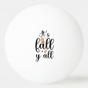 Bolinha De Ping Pong É outono, mala de chá fofo