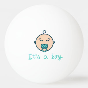 Bolinha De Ping Pong É um menino!