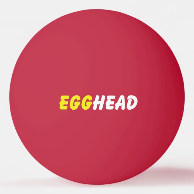BOLINHA DE PING PONG EGGHEAD (Frente)