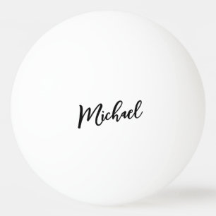 Bolinha De Ping Pong Elegante Moderno Profissional Minimalista