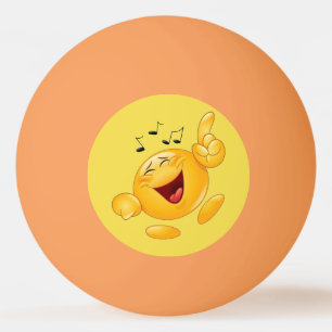 Bolinha De Ping Pong emoji de riso