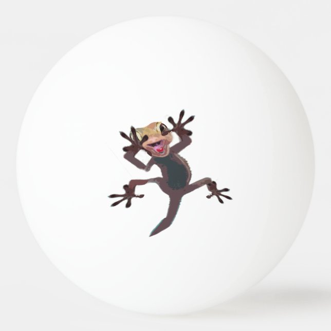 Bolinha De Ping Pong Encantado Lizard Gecko (Frente)