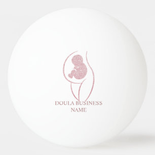 Bolinha De Ping Pong Enfermeira de Gestação de Doula Profissional Parto