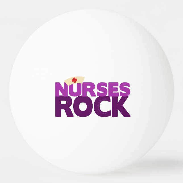Bolinha De Ping Pong Enfermeiras Rock (Frente)