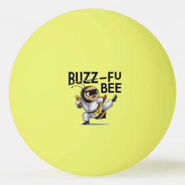 Bolinha De Ping Pong Engraçado Buzz-Fu Bee Artes Marciais