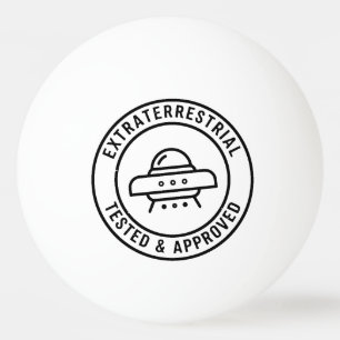 Bolinha De Ping Pong Engraçado ET Alien Extraterrestre Testado e Aprova