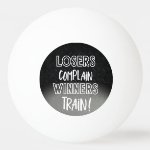 Bolinha De Ping Pong Engraçado Smack vencedores da conversa os vencido