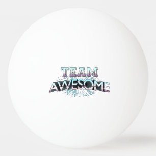 Bolinha De Ping Pong Equipe impressionante