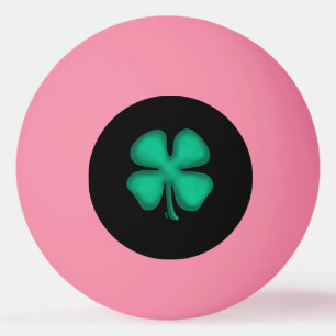 Bolinha De Ping Pong Esfera negra irlandesa de pingue-pongue com brilho