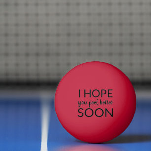 Bolinha De Ping Pong #EsperoQueVocêSeSintaMelhorLogoBolinhaDePingPongue
