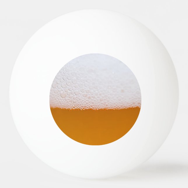 Bolinha De Ping Pong Espuma de cerveja (Frente)