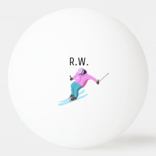 Bolinha De Ping Pong Esqui