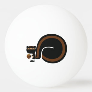 Bolinha De Ping Pong Esquilo Ninja