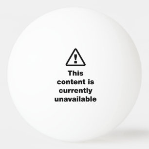 Bolinha De Ping Pong ⚠ Este Conteúdo Não Está Disponível Atualmente Pin