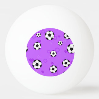 Bolinha De Ping Pong Estrela de futebol roxa bonito