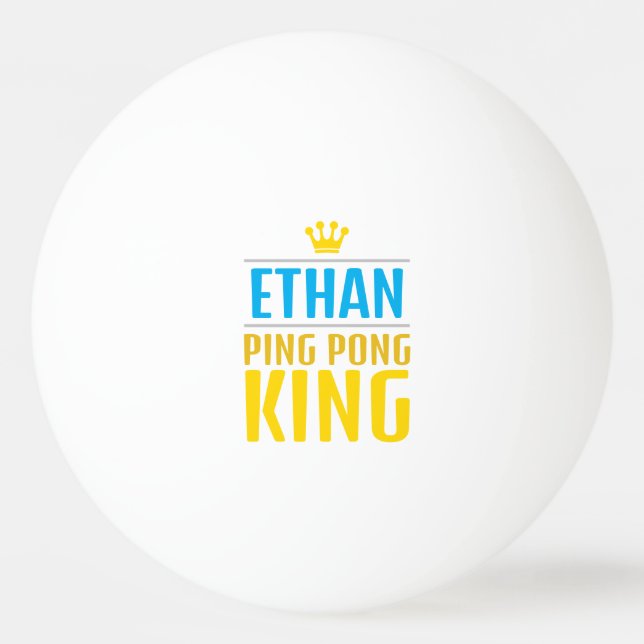 Bolinha De Ping Pong Ethan (Frente)