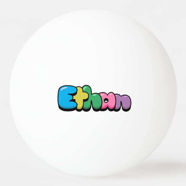Bolinha De Ping Pong Ethan (Frente)