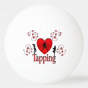 Bolinha De Ping Pong Eu Amo Dança de Sapateado