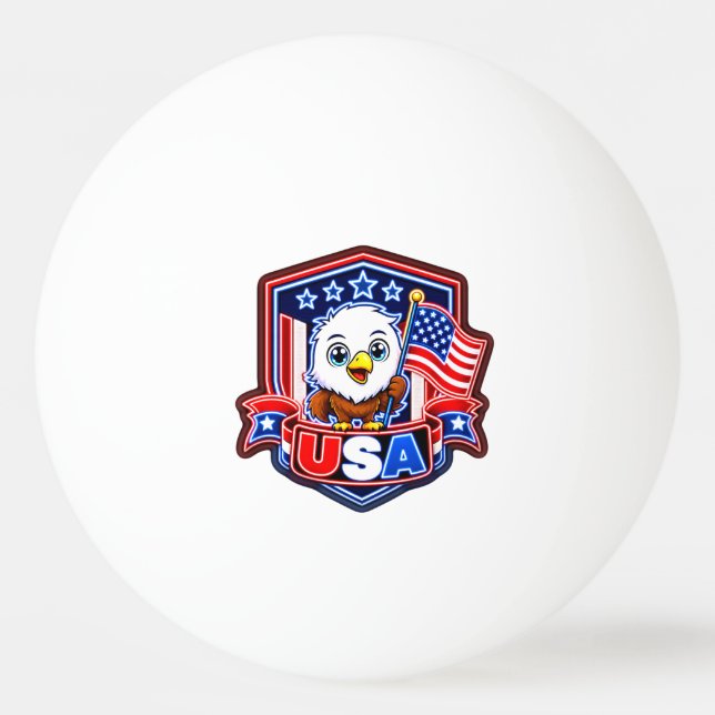BOLINHA DE PING PONG EUA (Frente)