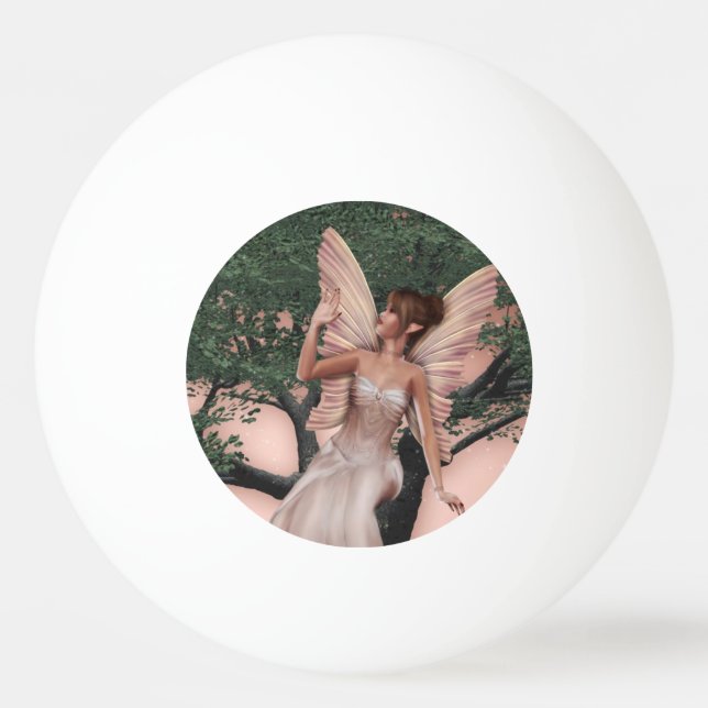 Bolinha De Ping Pong Fada da árvore (Frente)