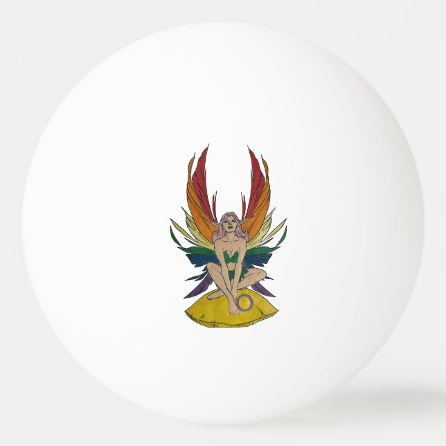 Bolinha De Ping Pong Fada Intersexo (Frente)